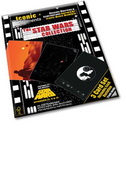 Star Wars 3 Card Set